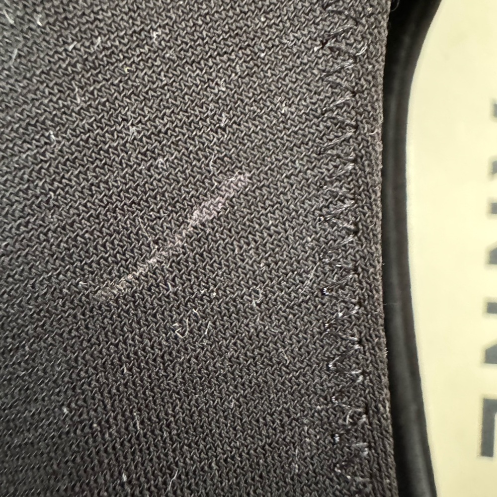 Ak Clarice Blk Low Heel Patent Lthr Toe Area, Bac… - image 4